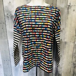 Michael De Feo  For J. Crew Striped Shirt - NWT